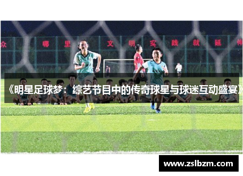 《明星足球梦：综艺节目中的传奇球星与球迷互动盛宴》